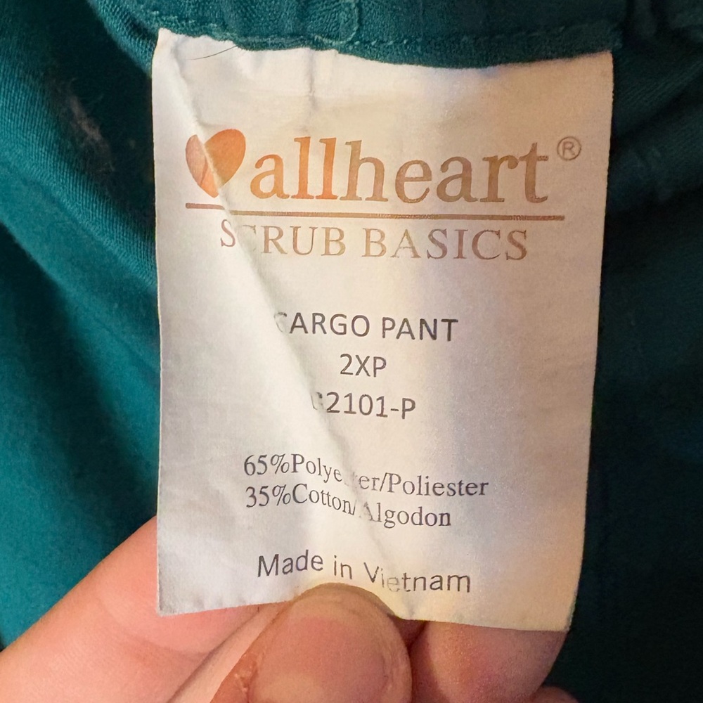 Allheart Cargo Scrub Pants - Picture 3 of 4